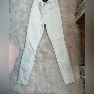 White Hollister jeans